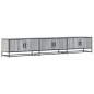 vidaXL Mobile TV Grigio Sonoma 240x35x41 cm in Legno Multistrato