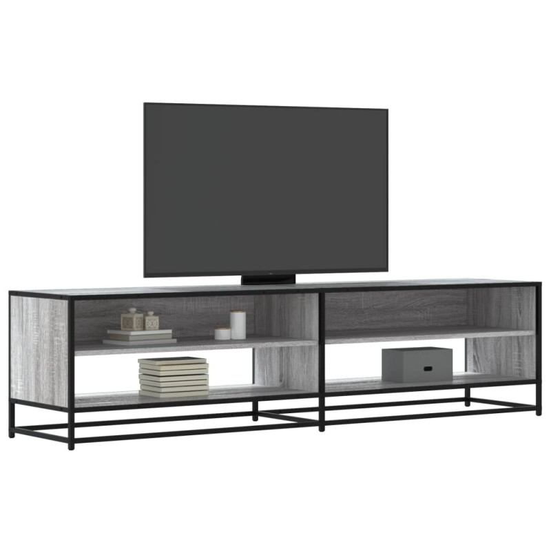 vidaXL Mobile Porta TV Grigio Sonoma 180,5x40x46 cm in Truciolato vidaXL Mobile Porta TV Grigio Sonoma 180,5x40x46 cm in Truciolato