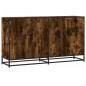 vidaXL Credenza Rovere Fumo 134x35x76 cm in Truciolato vidaXL Credenza Rovere Fumo 134x35x76 cm in Truciolato