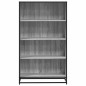 vidaXL Libreria Grigio Sonoma 80,5x35x139 cm in Truciolato vidaXL Libreria Grigio Sonoma 80,5x35x139 cm in Truciolato