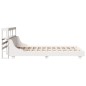 vidaXL Letto senza Materasso Bianco 160x200 cm Legno Massello di Pino vidaXL Letto senza Materasso Bianco 160x200 cm Legno Massello di Pino