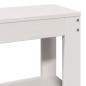 vidaXL Letto senza Materasso Bianco 135x190 cm Legno Massello di Pino vidaXL Letto senza Materasso Bianco 135x190 cm Legno Massello di Pino