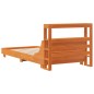 vidaXL Letto senza Materasso Marrone Cera 90x190 cm in Legno di Pino vidaXL Letto senza Materasso Marrone Cera 90x190 cm in Legno di Pino