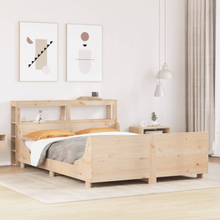 vidaXL Letto senza Materasso 120x200 cm in Legno Massello di Pino