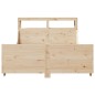 vidaXL Letto senza Materasso 120x200 cm in Legno Massello di Pino vidaXL Letto senza Materasso 120x200 cm in Legno Massello di Pino