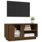 Mobile Porta TV Miele 80x35x40,5 cm in Legno Massello di Pino Mobile Porta TV Miele 80x35x40,5 cm in Legno Massello di Pino