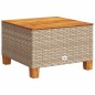 vidaXL Set Divano da Giardino 6 pz con Cuscini Beige in Polyrattan vidaXL Set Divano da Giardino 6 pz con Cuscini Beige in Polyrattan