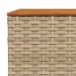 vidaXL Set Divano da Giardino 6 pz con Cuscini Beige in Polyrattan vidaXL Set Divano da Giardino 6 pz con Cuscini Beige in Polyrattan