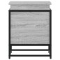 vidaXL Contenitore con Coperchio Grigio Sonoma 40x40x51,5cm Truciolato vidaXL Contenitore con Coperchio Grigio Sonoma 40x40x51,5cm Truciolato