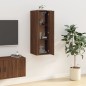 Mobile Porta TV a Parete Rovere Marrone 40x34,5x100 cm Mobile Porta TV a Parete Rovere Marrone 40x34,5x100 cm