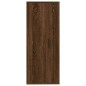 Mobile Porta TV a Parete Rovere Marrone 40x34,5x100 cm Mobile Porta TV a Parete Rovere Marrone 40x34,5x100 cm
