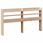 vidaXL Letto senza Materasso 135x190 cm in Legno Massello di Pino vidaXL Letto senza Materasso 135x190 cm in Legno Massello di Pino