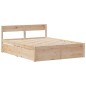 vidaXL Letto senza Materasso 120x190 cm in Legno Massello di Pino vidaXL Letto senza Materasso 120x190 cm in Legno Massello di Pino