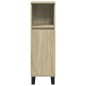 vidaXL Armadietto da Bagno Rovere Sonoma 30x30x100cm Legno Multistrato vidaXL Armadietto da Bagno Rovere Sonoma 30x30x100cm Legno Multistrato