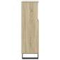 vidaXL Armadietto da Bagno Rovere Sonoma 30x30x100cm Legno Multistrato vidaXL Armadietto da Bagno Rovere Sonoma 30x30x100cm Legno Multistrato
