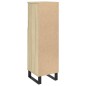 vidaXL Armadietto da Bagno Rovere Sonoma 30x30x100cm Legno Multistrato vidaXL Armadietto da Bagno Rovere Sonoma 30x30x100cm Legno Multistrato
