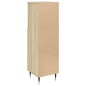 vidaXL Armadietto da Bagno Rovere Sonoma 30x30x100cm Legno Multistrato vidaXL Armadietto da Bagno Rovere Sonoma 30x30x100cm Legno Multistrato
