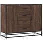 vidaXL Credenza Rovere Marrone 92x35x76 cm in Legno Multistrato vidaXL Credenza Rovere Marrone 92x35x76 cm in Legno Multistrato
