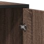 vidaXL Credenza Rovere Marrone 92x35x76 cm in Legno Multistrato vidaXL Credenza Rovere Marrone 92x35x76 cm in Legno Multistrato