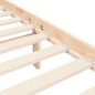 vidaXL Giroletto con Testiera Small Double in Legno Massello