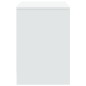 vidaXL Mobile Porta TV con LED Bianco 100x34x50 cm in Truciolato vidaXL Mobile Porta TV con LED Bianco 100x34x50 cm in Truciolato