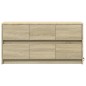 vidaXL Mobile Porta TV con LED Rovere Sonoma 100x34x50cm in Truciolato vidaXL Mobile Porta TV con LED Rovere Sonoma 100x34x50cm in Truciolato