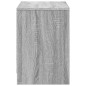 vidaXL Mobile Porta TV con LED Grigio Sonoma 100x34x50cm in Truciolato vidaXL Mobile Porta TV con LED Grigio Sonoma 100x34x50cm in Truciolato
