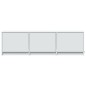 vidaXL Mobile Porta TV con LED Bianco 140x34x40 cm in Truciolato vidaXL Mobile Porta TV con LED Bianco 140x34x40 cm in Truciolato