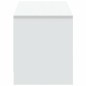 vidaXL Mobile Porta TV con LED Bianco 140x34x40 cm in Truciolato vidaXL Mobile Porta TV con LED Bianco 140x34x40 cm in Truciolato
