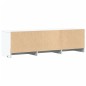 vidaXL Mobile Porta TV con LED Bianco 140x34x40 cm in Truciolato vidaXL Mobile Porta TV con LED Bianco 140x34x40 cm in Truciolato