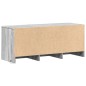 vidaXL Mobile Porta TV con LED Grigio Sonoma 97x34x40 cm in Truciolato vidaXL Mobile Porta TV con LED Grigio Sonoma 97x34x40 cm in Truciolato