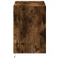 vidaXL Mobile TV a Parete con Luci LED Rovere Fumo 80x31x45 cm vidaXL Mobile TV a Parete con Luci LED Rovere Fumo 80x31x45 cm