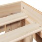 vidaXL Letto senza Materasso 160x200 cm in Legno Massello di Pino vidaXL Letto senza Materasso 160x200 cm in Legno Massello di Pino