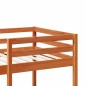vidaXL Giroletto Soppalco Scrivanie Ripiani Marrone Cera 90x200cm Pino vidaXL Giroletto Soppalco Scrivanie Ripiani Marrone Cera 90x200cm Pino