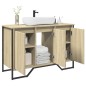 vidaXL Mobile Lavabo Bagno Rovere Sonoma 91x35x60 cm in Truciolato vidaXL Mobile Lavabo Bagno Rovere Sonoma 91x35x60 cm in Truciolato