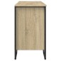 vidaXL Mobile Lavabo Bagno Rovere Sonoma 91x35x60 cm in Truciolato vidaXL Mobile Lavabo Bagno Rovere Sonoma 91x35x60 cm in Truciolato