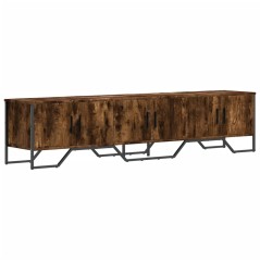 vidaXL Mobile Porta TV Rovere Fumo 180x34x41 cm in Legno Multistrato
