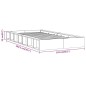 vidaXL Giroletto 100x200 cm in Legno Massello vidaXL Giroletto 100x200 cm in Legno Massello