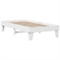 vidaXL Letto senza Materasso Bianco 90x190 cm in Legno Massello Pino vidaXL Letto senza Materasso Bianco 90x190 cm in Legno Massello Pino