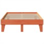 vidaXL Letto senza Materasso Marrone Cera 120x190 cm in Legno di Pino