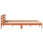 vidaXL Letto senza Materasso Marrone Cera 120x200 cm in Legno di Pino vidaXL Letto senza Materasso Marrone Cera 120x200 cm in Legno di Pino