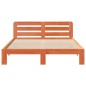 vidaXL Letto senza Materasso Marrone Cera 160x200 cm in Legno di Pino vidaXL Letto senza Materasso Marrone Cera 160x200 cm in Legno di Pino