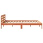 vidaXL Letto senza Materasso Marrone Cera 160x200 cm in Legno di Pino vidaXL Letto senza Materasso Marrone Cera 160x200 cm in Legno di Pino