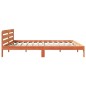 vidaXL Letto senza Materasso Marrone Cera 180x200 cm in Legno di Pino vidaXL Letto senza Materasso Marrone Cera 180x200 cm in Legno di Pino