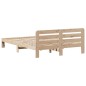 vidaXL Letto senza Materasso 160x200 cm in Legno Massello di Pino