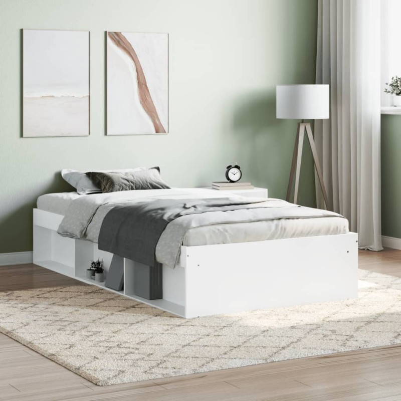 vidaXL Giroletto Bianco 90x190 cm vidaXL Giroletto Bianco 90x190 cm