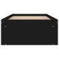 vidaXL Giroletto Nero 75x190 cm Small Single vidaXL Giroletto Nero 75x190 cm Small Single