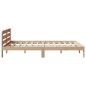 vidaXL Letto senza Materasso 140x190 cm in Legno Massello di Pino vidaXL Letto senza Materasso 140x190 cm in Legno Massello di Pino