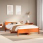vidaXL Letto senza Materasso Marrone Cera 120x190 cm in Legno di Pino vidaXL Letto senza Materasso Marrone Cera 120x190 cm in Legno di Pino