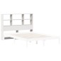vidaXL Testiera con Ripiani Bianca 150 cm in Legno Massello di Pino